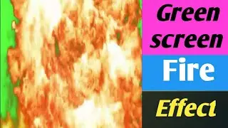 Green screen fire effect video&videos