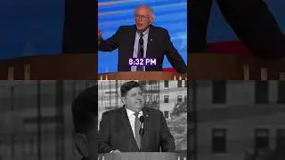 Did the DNC forget billionaire JB Pritzker was due up after Bernie Sanders? #shorts