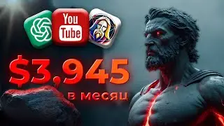 Как Заработать на ChatGPT и YouTube | ЛУЧШАЯ Ниша Без Лица 2024