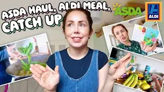 An ASDA Haul, A Budget ALDI Recipe, Opening Packages - A Bit Of Everything Vlog! Spring Summer 24