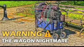 The Collapsible Wagon, Foldable Carts Warning ⚠️ Video | Chill Camping Wagon Fail (4K60)