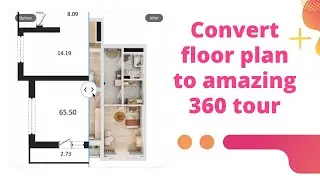 Create 360 tour - Order Design Room Planner feature