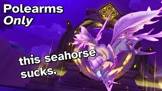 Can Polearms Only 36 Star against this stupid seahorse?