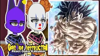 Gods of Destruction React to Goku Kakumei | Gacha React | Dragon Ball Kakumei | Tiktok - (Part 1)