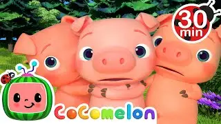 Three Little Pigs and More! | CoComelon Animals | Animals for Kids