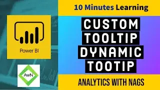 Power BI Tutorial (14/50) - How to Create Custom Tooltip or Dynamic Tootip