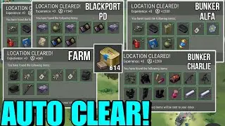 AUTO CLEARING ALL LOCATIONS IN LDOE! - WHICH LOCATION IS THE BEST? - Last Day on Earth: Survival