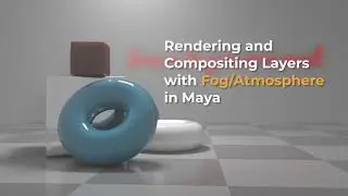 Rendering and compositing fog in Maya