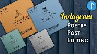 New Instagram Poetry Post Editing | New Pixellab Tutorial | Urdu poerty Editing | Sahib Editx