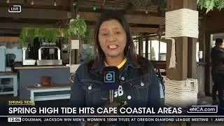 Spring high tide hits Cape coastal areas