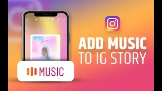 How To Add Music To Instagram Story | How to Add Song To Your IG Story (2022 )  🎵