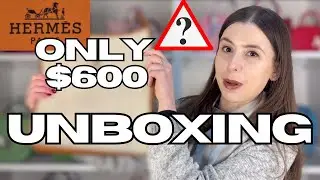 UNBOXING my CHEAPEST HERMES BAG yet! 😜