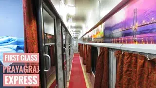 FIRST AC : Allahabad - New Delhi Prayagraj Express || Indian Railways