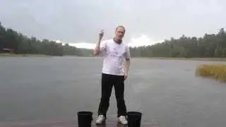 ALS Ice Bucket Challenge: Mikko Hypponen, F-Secure - during a Thunderstorm!