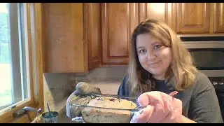 Сохранённый стрим: Готовим банановый кекс с халвой и общаемся🍞