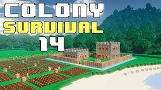 Прохождение COLONY SURVIVAL: #14 - ТАВЕРНА, КЛАДБИЩЕ, РЫНОК!