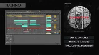 PEAK TIME / DRIVING techno ableton template -  HI-LO, UMEK, SPACE92