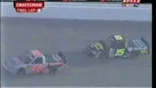 Crazy Finish to the 2005 Fall Atlanta Truck Race