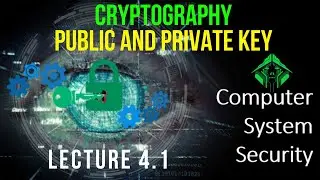 Lecture 4.1 | cryptography | cryptography and network security | public key cryptography #aktu #css