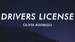 Olivia Rodrigo - drivers license (Lyrics)