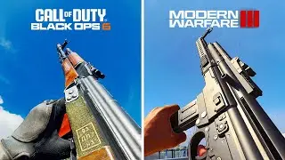 COD Black Ops 6 vs COD Modern Warfare 3 - Physics and Details Comparison