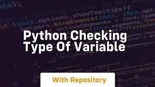 python checking type of variable