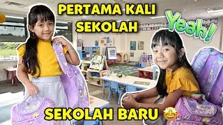 PERTAMA KALI SAMANTHA MASUK SEKOLAH BARU ⁉️ PINDAH SEKOLAH BERANI GA YA ?? #viral #video #viralvideo