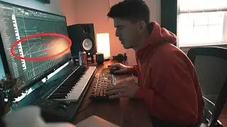 SAMPLING MY OWN MELODY. *fire* (making a beat fl studio vlog)