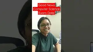 Computer Science Exam Date UGC NET