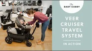 The Veer Cruiser Travel System in Action - ft. The Nuna PIPA lite | Veer Cruiser With Nuna PIPA lite