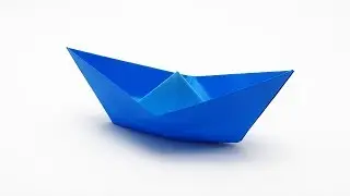 ORIGAMI BOAT (Traditional model)