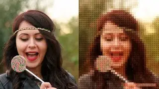 Mosaic Dot Pixel Photo Effect Photoshop Tutorial