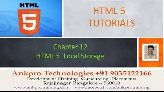 HTML 5 - Chapter 12 - Local Storage