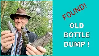 We found a new dump! Mudlarking on the old rubbish dump. What did we find?