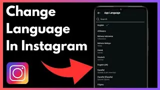 How To Change Language In Instagram | Simple Method (2024)