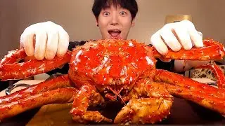 MUKBANG🦀킹크랩 중 제일 맛있다는 레드킹크랩 먹방! 레전드 帝王蟹 キンクレプ KING CRAB EATING SOUNDS[SIO ASMR 시오]