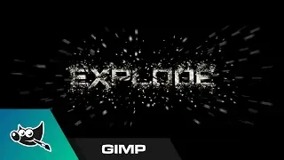GIMP Tutorial: Exploding Text Effect