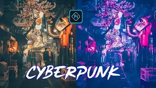 Cyberpunk || Cyberpunk Photo Editing in Photoshop CC || Pixel Drop