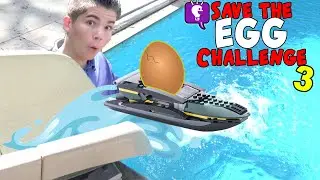 Save The Egg Pool Slide with HobbyFamilyTV