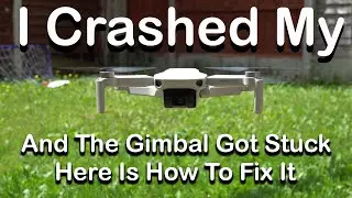 How To Fix **DJI MAVIC** Drones Stuck Gimbal For Free In Under 2 Minutes