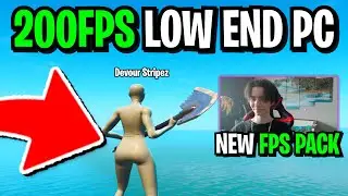 How To BOOST FPS Fortnite Low End PC! 🔧 (MAX FPS Pack for BEST Performance)