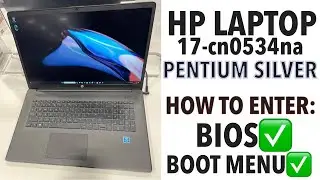 HP laptop 17-cn0534na - How To Enter Bios Settings And Boot Menu