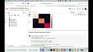 14 - Naive Bayes Classifier in Machine Learning  - Implementation