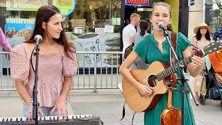 The Beatles - Ob-La-Di, Ob-La-Da | Mom Daughter Duet | Ella & Karolina Protsenko