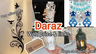 Daraz Shopping Haul 🛍 Affordable Price ||Unboxing