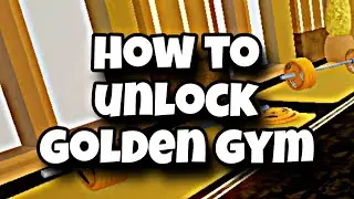 How to Unlock Golden Gym in Gym League Roblox | golden gym