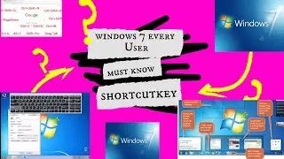 windows 7 shortcut keys 2022 |computer keyboard typing| Vstar revo|windows 7 shortcut keys in nepali