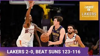 Austin Reaves, Anthony Davis Fuel Lakers' 123-116 Win Over Phoenix Suns! 2-0 in Redick Era!