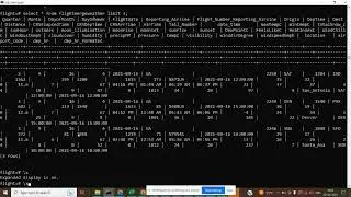 PostgreSQL - Part2, Datetime manipulations with basic queries on Flight dataset