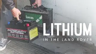 Antigravity Lithium Battery in a Land Rover Defender 110